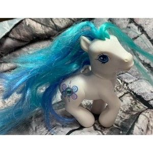 My Little Pony Peri Winkle Jewel Ponies G3 Rhinestone VIntage 2003 Hasbro MLP